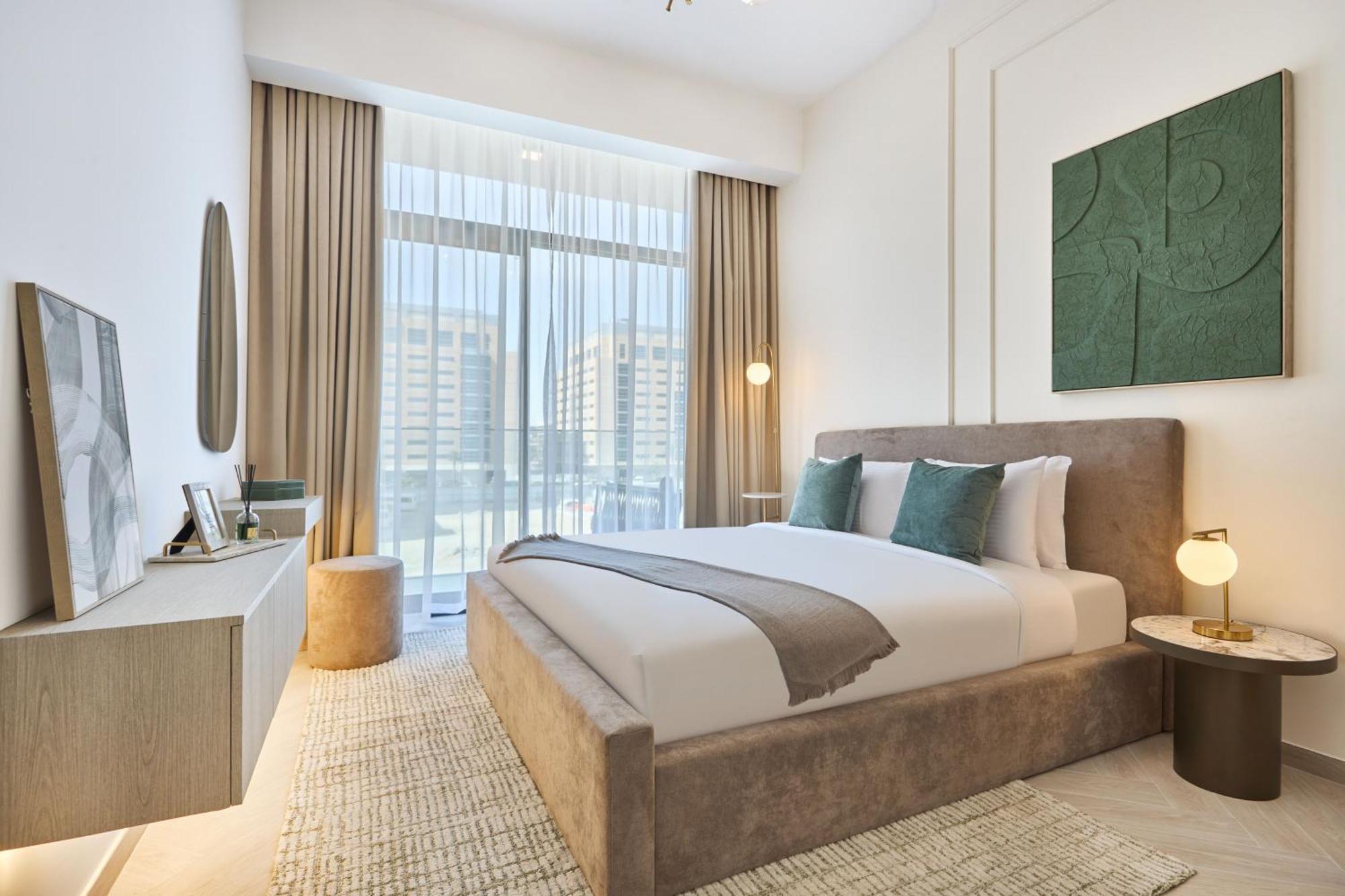Stylish 1br Retreat In Jvc Modern & Cozy Apartment *