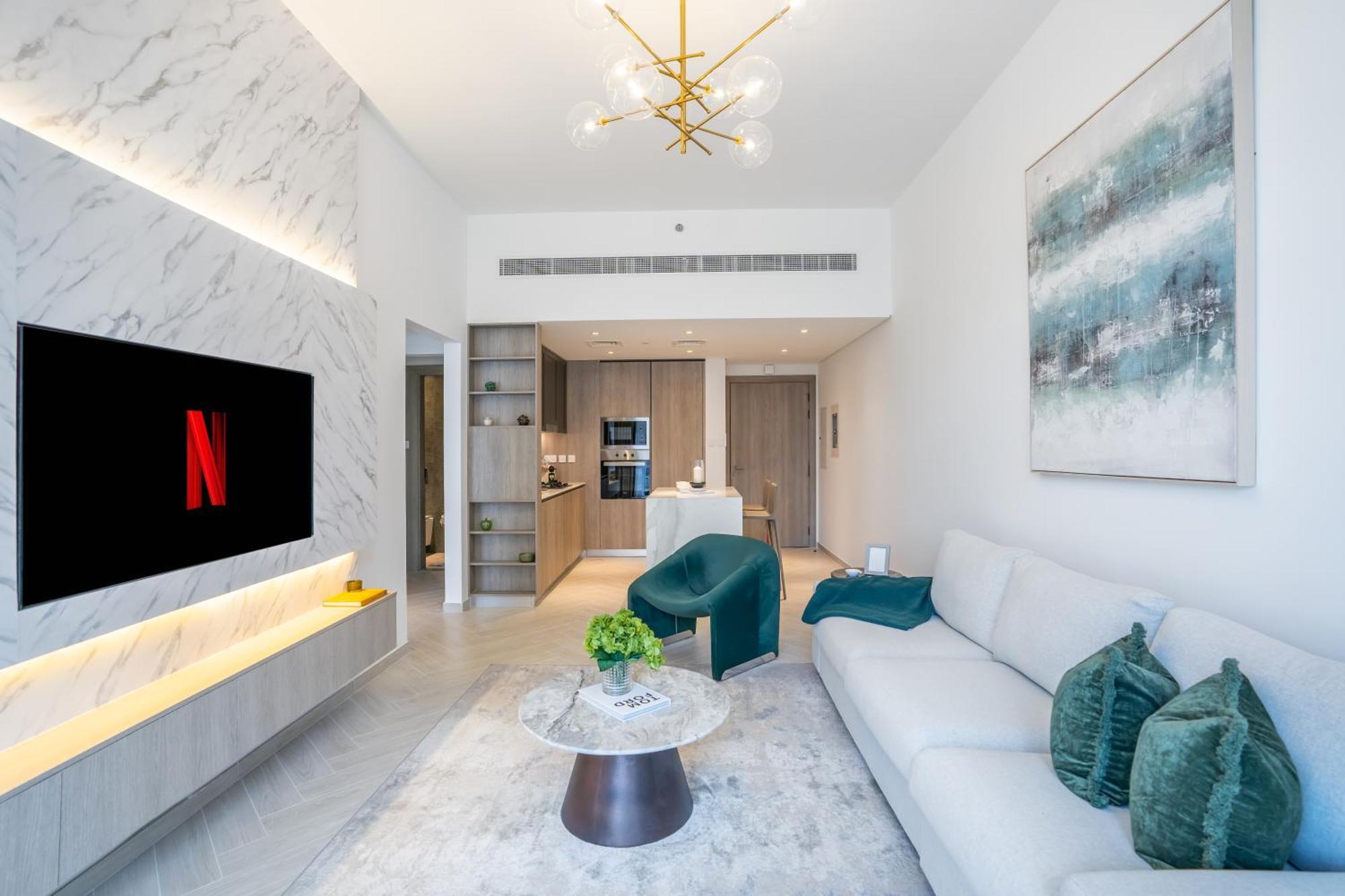 Apartment Stylish 1br Retreat In Jvc Modern & Cozy *